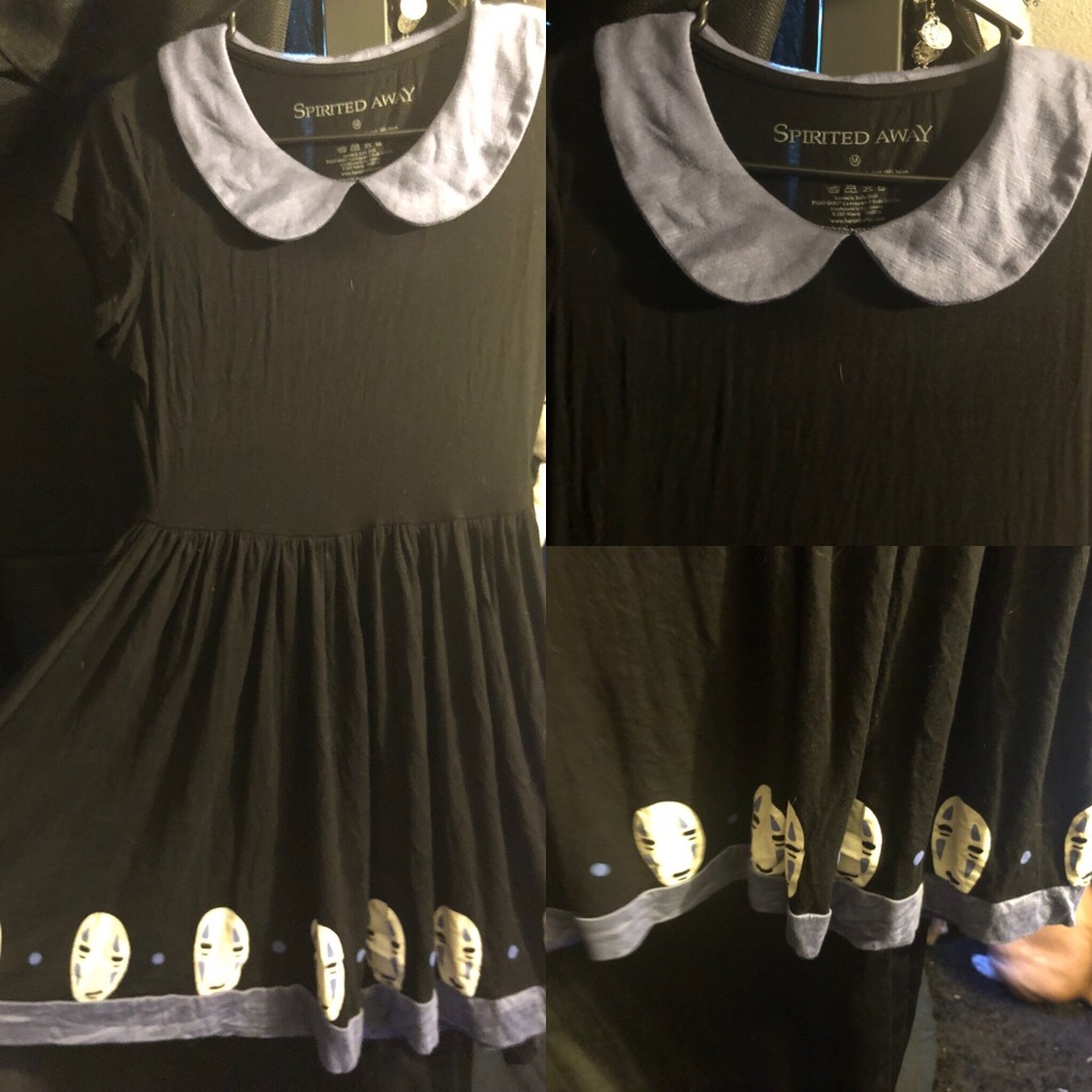 Spirited away no face Peter Pan dress